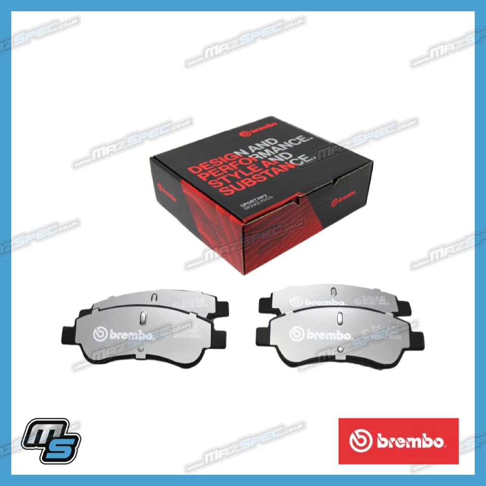 Pastillas de freno Brembo HP2 Sport - Mazda MX5 MK1 1.6 (89-93) delanteras Foto 1 de 1