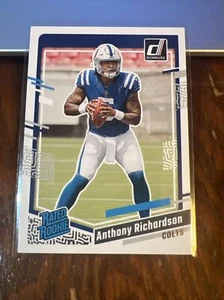 Anthony Richardson 2023 Donruss Rated Rookie RC #343 Indianapolis Colts quasi nuovo-MT - Foto 1 di 6