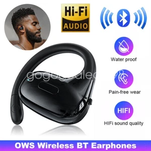Wireless Bluetooth 5.3 Mini Earphone Single Ear Noise Cancelling Sport Headphone - Picture 1 of 17