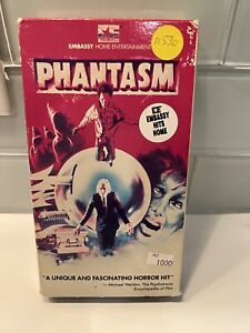 Phantasm VHS Rental ~Rare ~ Embassy Home Entertainment