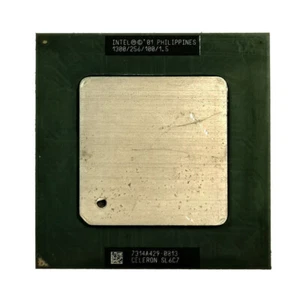 Intel Celeron SL6C7 1.3 GHz 256 KB 100 Mhz Single Core Socket 370 Processor CPU - Picture 1 of 2