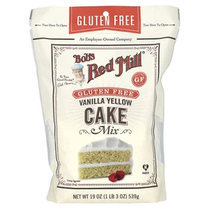 Vanilla Yellow Cake Mix, Gluten Free, 19 oz (539 g) - Picture 1 of 2