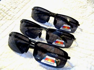 Men's Polarized Sunglasses Rimless Smaller Slim Fit Women's Sunglasses 7276P - Picture 1 of 12