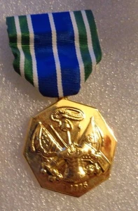 ARMY,NAVY,AIRFORCE,MARINES, ANODIZED FULL SIZE MEDAL, ARMY ACHIEVEMENT FULLSIZE - Picture 1 of 1
