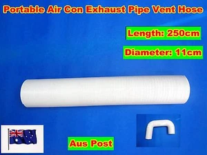 Portable Air Conditioner Spare Parts Exhaust Pipe Tube Vent Hose (250cmx11cm) - Picture 1 of 10