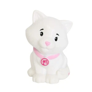 Fisher Price Little People Barbie weißes Kätzchen Katze Haustier Spa Ersatzspielzeug - Bild 1 von 10