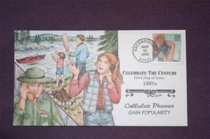 Celebrate the Century 1990s Cellular Phones Stamp FDC HP Collins#H3215 Sc#3191o - Picture 1 of 1