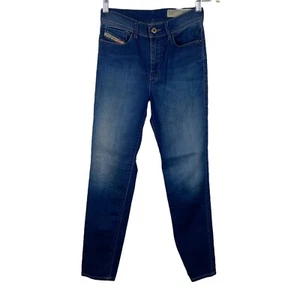 Women's Diesel Highkee Slim Skinny High Waisted Jeans Stretch Wash 0661L Sz 25 - Picture 1 of 8