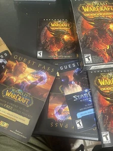 World of Warcraft Cataclysm Expansion Set CD ROM Disc Manual Orig Box Complete!! - Picture 1 of 2