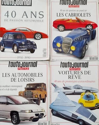 Auto Journal PRESTIGE 1990-1992  . 4 MAGAZINES . - Photo 1/4