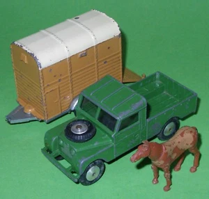 Rimorchio Corgi / GS2 Land Rover 109' e Rice Pony - Foto 1 di 8