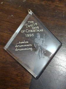 Hallmark Keepsake dodici giorni di Natale ornamento acrilico 1992 - Foto 1 di 5