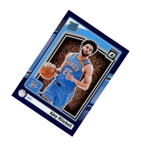 2024-25 Optic PURPLE PRIZM RATED ROOKIE SP AJAY MITCHELL RC! OKC Thunder STAR - Picture 1 of 1