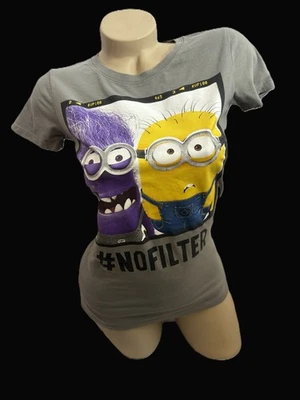 Camiseta manga corta mediana Despicable Me Minions #No Filter Foto 1 de 4