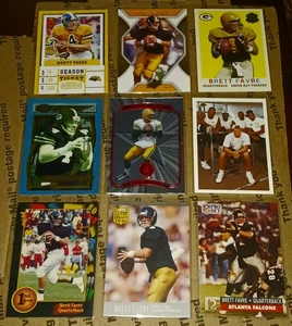 BRETT FAVRE (9) 1991 UD, PRO SET, ULTRA, WILD CARD RCs/94 FINEST, 97 P-CERTIFIED - Bild 1 von 16