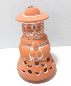 Padre Priest Tea Light Holder 1997 House of Lloyd Terracotta Around The World - Picture 1 of 9