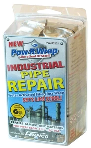Pow-R Wrap Sanitär Rohr Leck Reparatur 4 Zoll x 252 Zoll - Bild 1 von 1