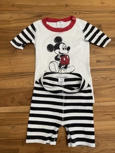 Hanna Andersson Unisex Matching Kids Mickey Mouse Pajama Set Size 8 - Picture 1 of 5
