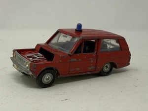 Vintage Dinky Toys Range Rover Diecast Police Vehicle Red Blue Light  England - Picture 1 of 9