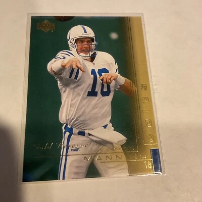 2000 Upper Deck Gold Reserve #63 Peyton Manning - Indianapolis Colts  - Image 1 of 4