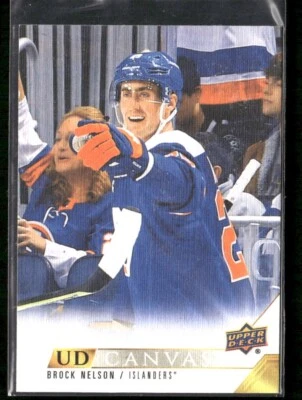2022-23 Upper Deck Series 1 - UD Canvas #C52 Brock Nelson - Image 1 of 2