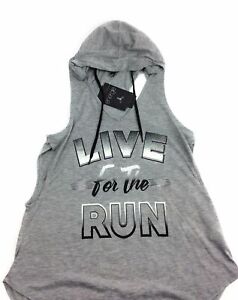 Energie Junior's "Live To Run" Tank Top With Hood
