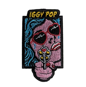 Parche Iggy Pop, Iggy Pop Iron On Patch, Punk Rock - Imagen 1 de 1