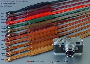 BRACELET LUIGI DELUXE, pour LEICA,NIKON,CANON, ZEISS,FUJI, BEAUCOUP D'AUTRES APPAREILS PHOTO, UPS INCL. - Photo 1 sur 4