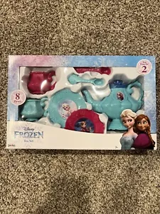 Disney Frozen Play Time Plastic Tea Party Set (8 Pieces) - NEW - Picture 1 of 13