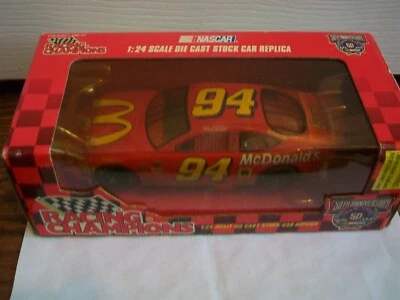 Racing Champions 1998 Bill Elliott McDonalds No94 50-я годовщина масштаб 1:24 - Изображение 1 из 4