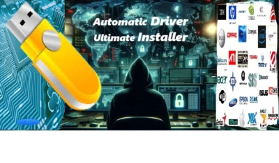 Automatic Driver Ultimate Installer ~ Windows 11, 10, NT, 95, 98, 2000, xp, 7, 8 - Image 1 of 4