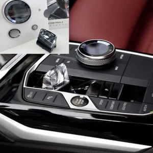 4pcs Crystal Gear Shift Knob Shifter Sticker Fits For BMW i3 2023 2024 - Picture 1 of 11