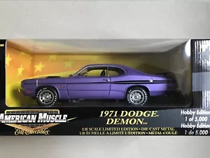 Ertl American Muscle 1971 Dodge Demon 1:18 Hobby Edition 1 di 5.000 - Foto 1 di 19