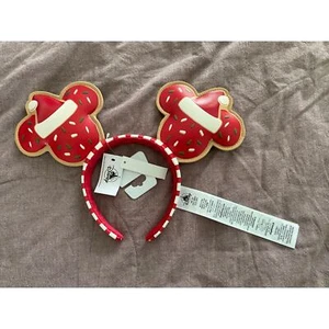 Diadema Galleta Orejas Disney Navidad 2021 Mickey Sprinkles Santa Adulto Retirado - Imagen 1 de 9