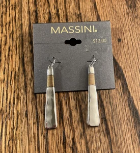 Massini Ohrringe mit Draht aus Metall - Bild 1 von 3