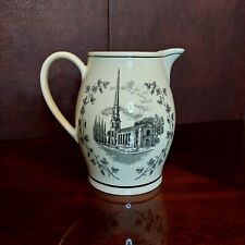 Rare, Connection Between Dutch Church & America, Jug made in England by Wedgwood