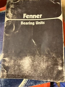 Fenner vintage bearing unit booklet - Picture 1 of 2