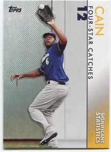 2020 Topps Series 2 LORENZO CAIN  Significant Statistics - BREWERS - #SS-22 - Picture 1 of 1