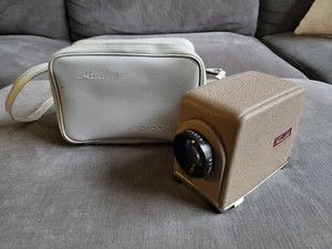 Vintage 35mm Film Slide Projector Minolta Mini 44 Portable w/ Case - Great Cond! - Picture 1 of 23