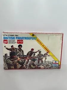 ESCI ERTL # 208 - 1/72 scale WWII British Paratroopers 50 pieces Battle Arnhem - Picture 1 of 8