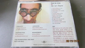 Paul de Jong, IF; 12 track PR-ADV CD - Picture 1 of 2