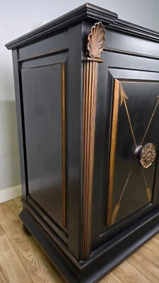 Flechas cruzadas modernas de mediados de siglo Buffet Credenza Italia Maison Jansen ¡Impresionante! Foto 1 de 4