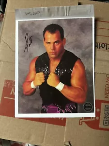 Dean Maleko Wrestling Photo Signed 8 x 10 COA WWE WWF WCW AEW PW Tees - Picture 1 of 1
