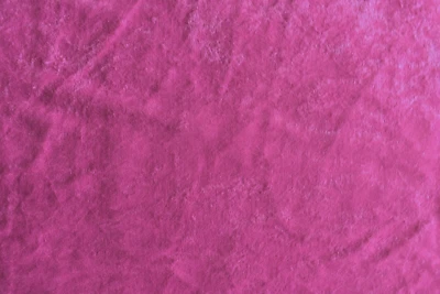 ROSE  PINK  CRUSHED  PANNE VELVET KNIT FABRIC 2 WAY STRETCH  33X59 +  INCHES - Image 1 of 2