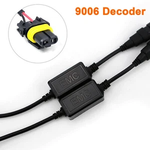 LED 9005 H10 Headlight Canbus Error Free Anti Flicker Resistor Canceller Decoder - Picture 1 of 6