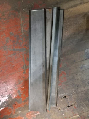 Vintage Stainless Steel Letterpress Galley Trays SET OF 4 ( 23.5x4) Inches - Image 1 of 2