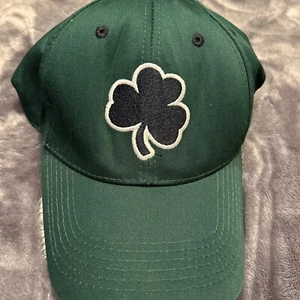 Notre Dame Fighting Irish Green Clover Hat Size, Adjustable, Ball - Picture 1 of 4