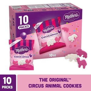 Biscotti animali glassati circo originali della mamma, snack multipack, numero 10. - Foto 1 di 10