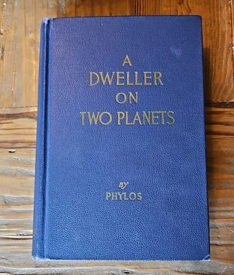 1952 Antique Occult Novel "A Dweller on Two Planets" Illustrated, HC - Imagem 1 de 4