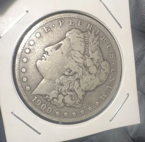 1900-O Morgan Silver Dollar 90% US $1 Coin - Picture 1 of 2